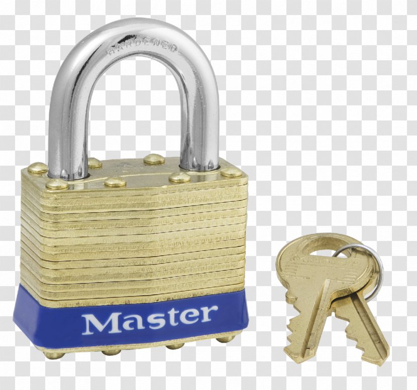 Master Lock Padlock Key Combination - Pin Tumbler Transparent PNG