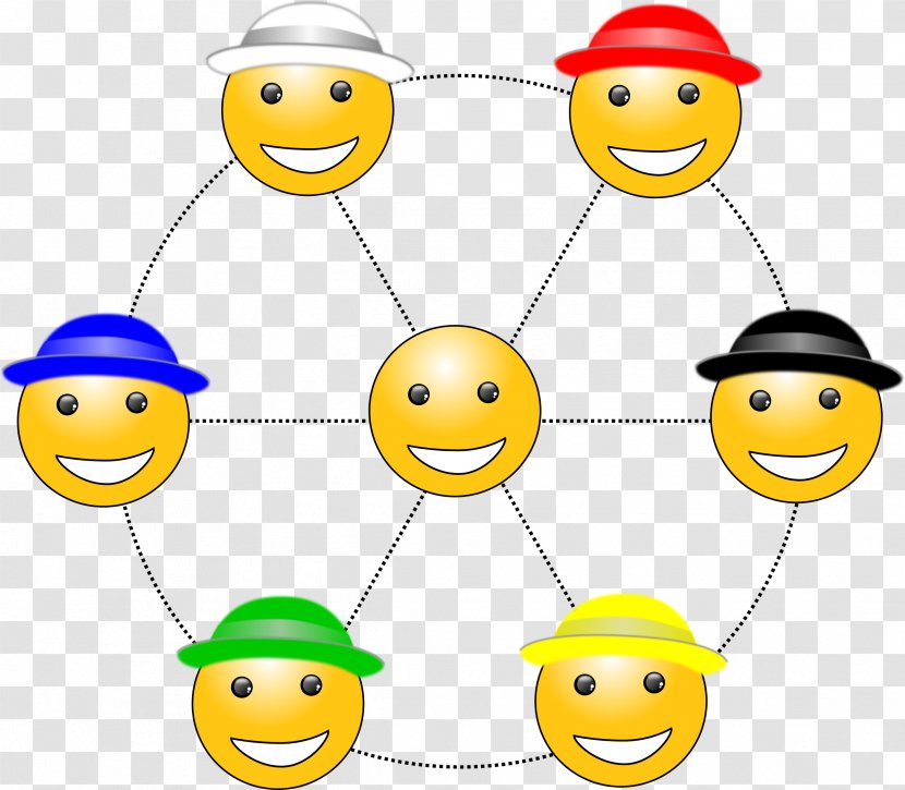 Six Thinking Hats Lateral Creativity Thought - Smiley Transparent PNG
