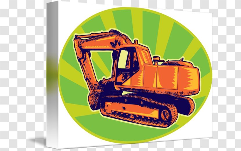Excavator Architectural Engineering Bulldozer Topadora - Motor Vehicle Transparent PNG