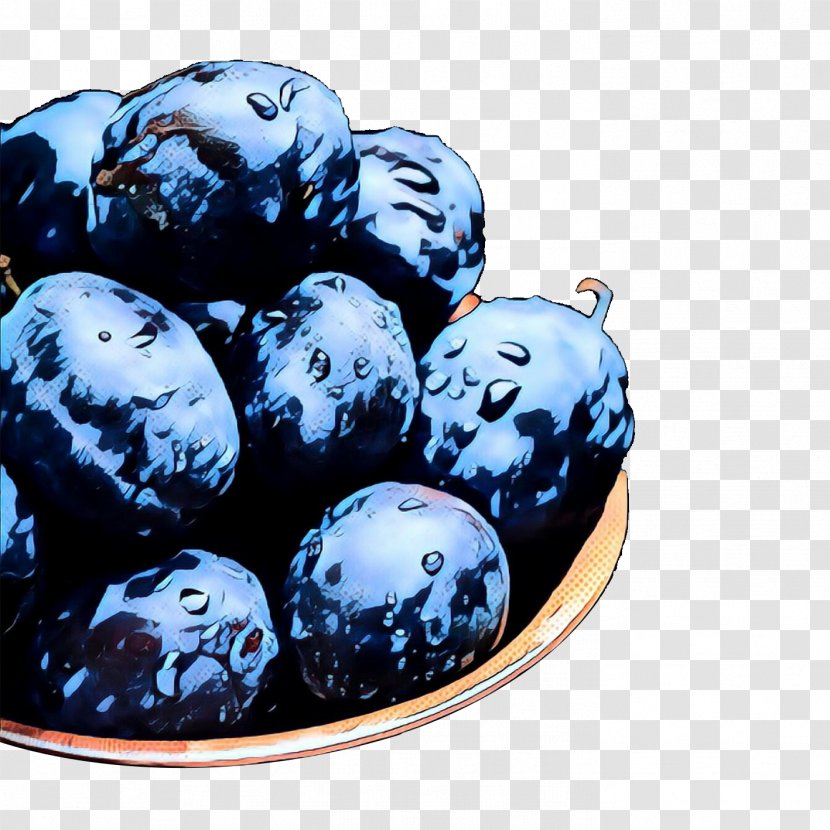 Cartoon Birthday Cake - Bilberry - Bead Blue And White Porcelain Transparent PNG