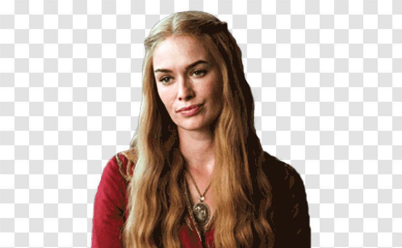 Lena Headey Cersei Lannister A Game Of Thrones Resting Bitch Face - Silhouette Transparent PNG