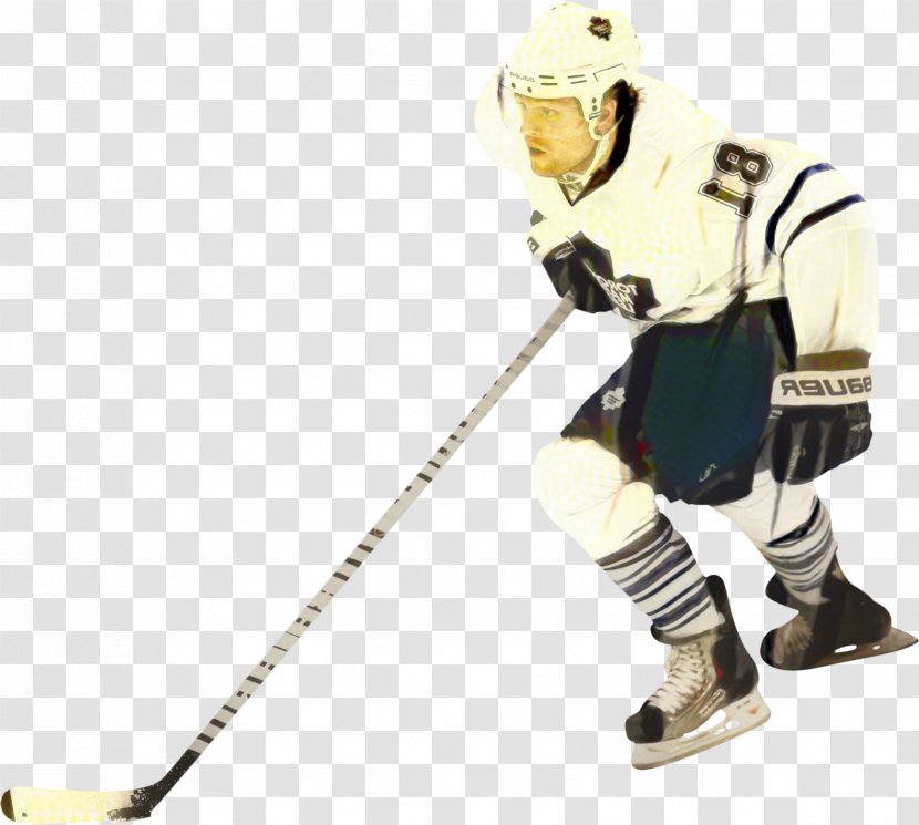 Ice Background - Player - Sports Equipment College Hockey Transparent PNG
