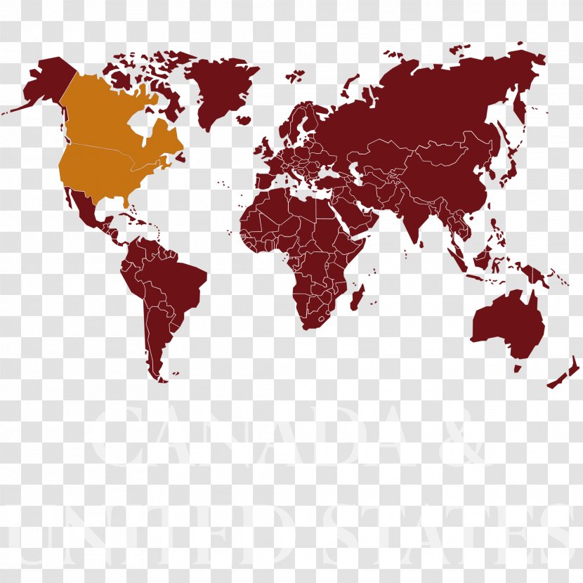 World Map Globe Religion - United States Transparent PNG