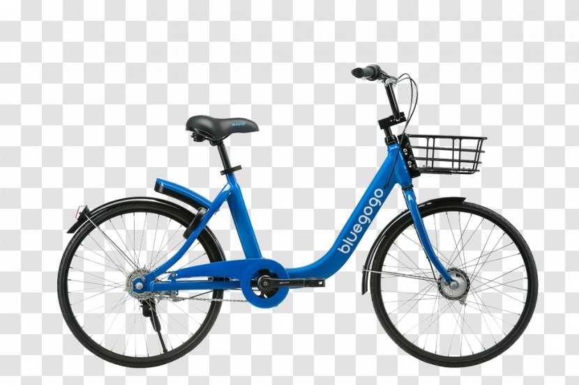Bluegogo Bicycle Sharing System Cycling Business - Blue Transparent PNG