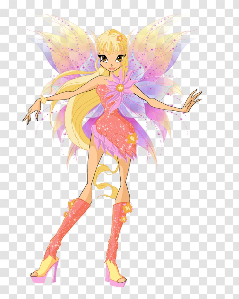 Stella Flora Fairy Aisha Tecna - Tree - Fashion Sketch Transparent PNG