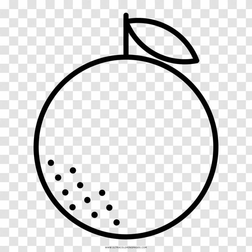 Orange Juice Drawing Coloring Book - Monochrome Photography Transparent PNG