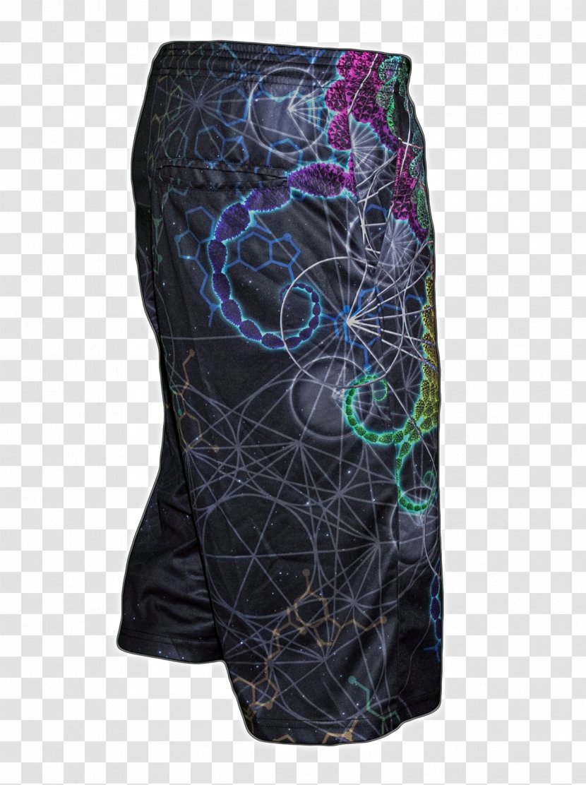 Trunks - Swim Brief - Cosmic Nebula Transparent PNG