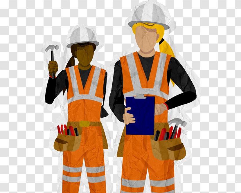 Construction Worker Architectural Engineering Female Industry - Male - Heat Stress Transparent PNG