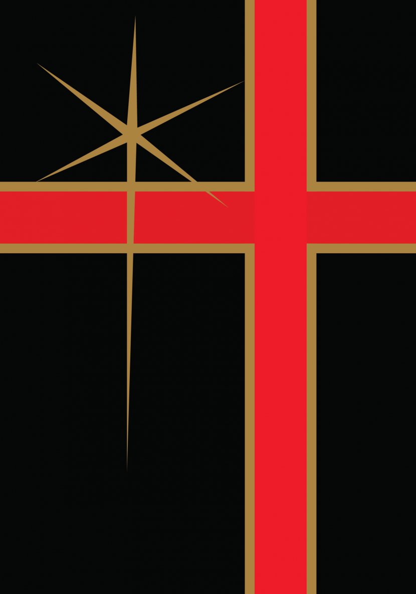Flag Banner Symbol Christian Cross Christianity Transparent PNG
