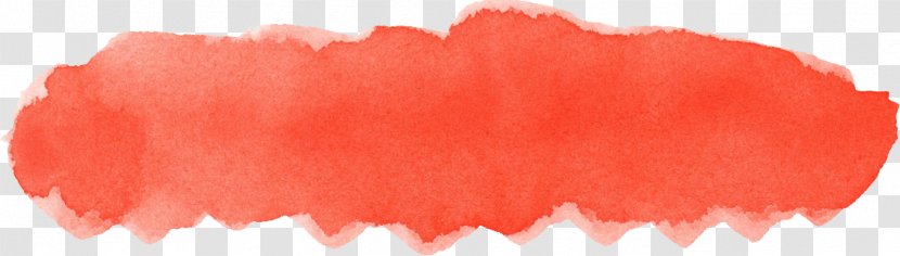 Red Watercolor Painting Pinceau à Aquarelle - Blue - Orange Transparent PNG