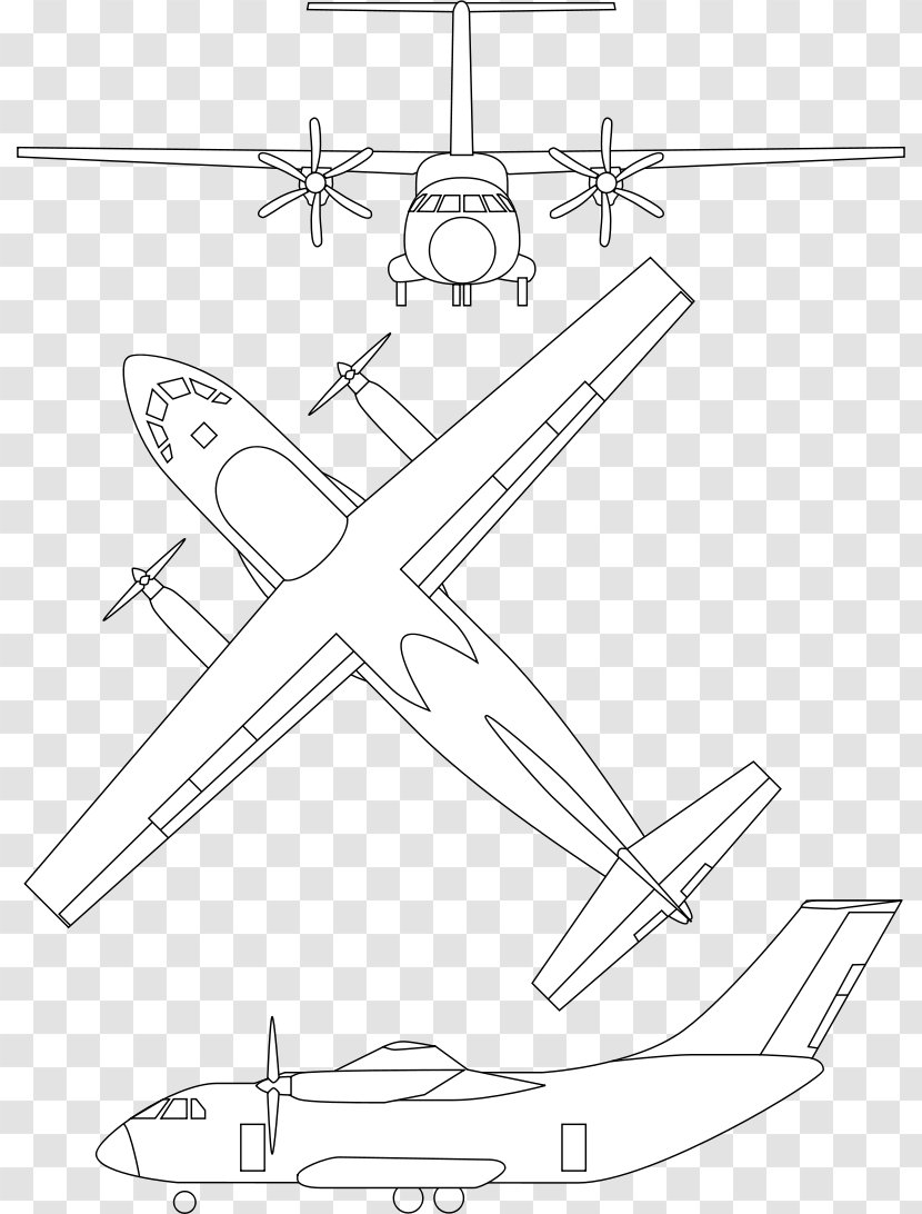 Ilyushin Il-112 Airplane Aircraft Il-62 Il-76 - Aviation Transparent PNG