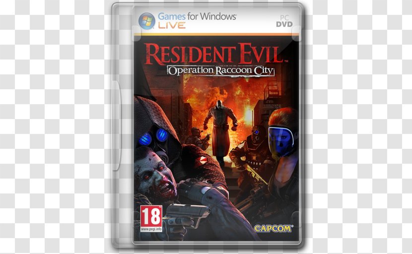 Action Figure Pc Game Film Video Software - Resident Evil 2 - Operation Raccoon City Transparent PNG