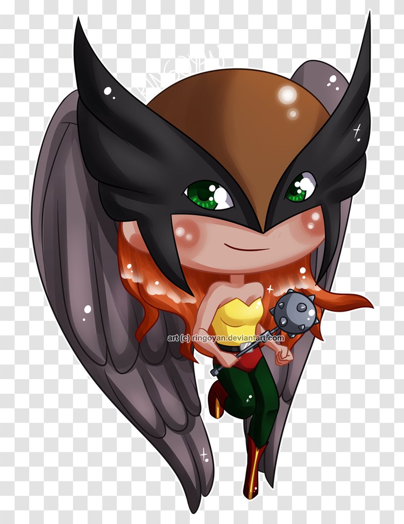 Hawkgirl Drawing DeviantArt Fan Art - Watercolor Transparent PNG