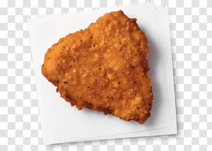 Chicken Nugget Sandwich Fried Breaded Cutlet Patty Transparent PNG
