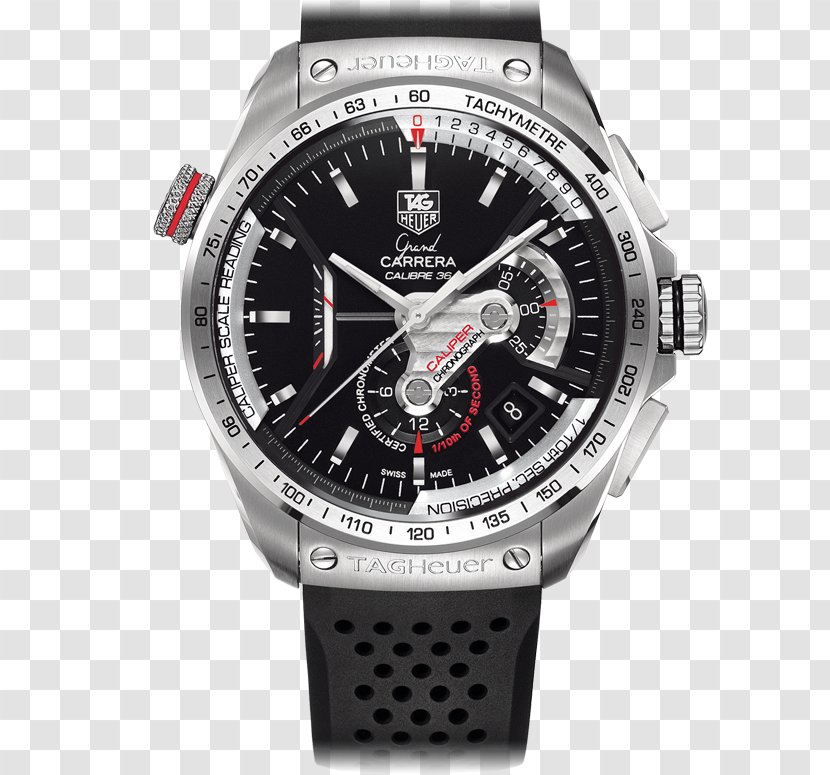 TAG Heuer Automatic Watch Chronograph Brand - Strap Transparent PNG
