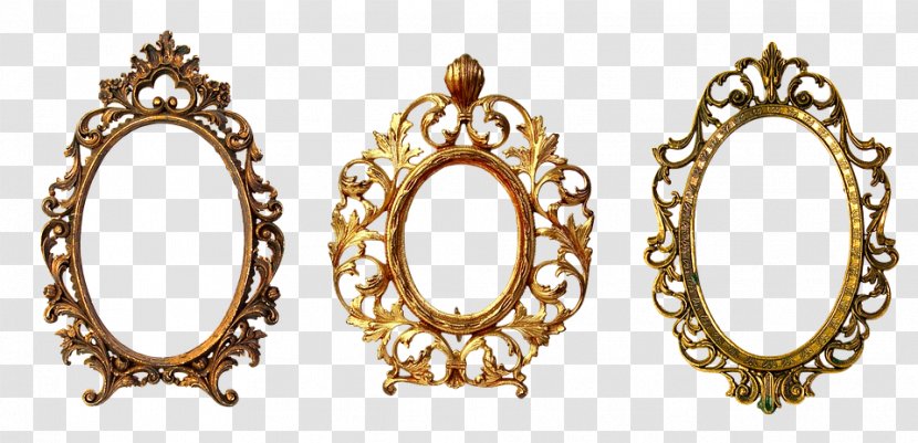 Borders And Frames Decorative Arts Picture Gold Transparent PNG
