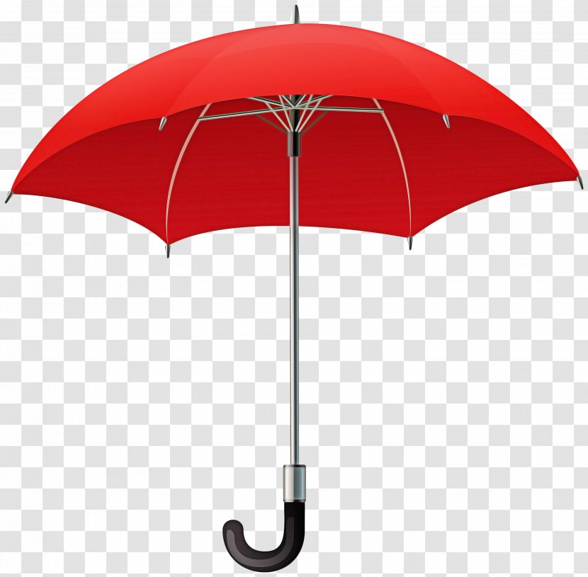 Umbrella Cartoon - Shade - Red Transparent PNG