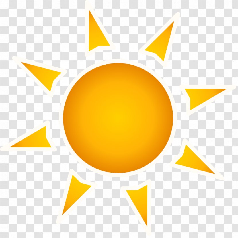 Free Content Clip Art - Public Domain - Corner Sun Cliparts Transparent PNG