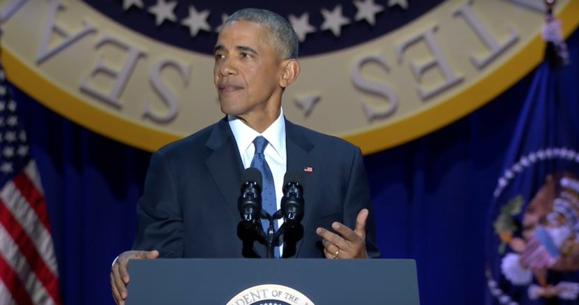 Chicago George Washington's Farewell Address Barack Obama's Speech President Of The United States - Obama Transparent PNG