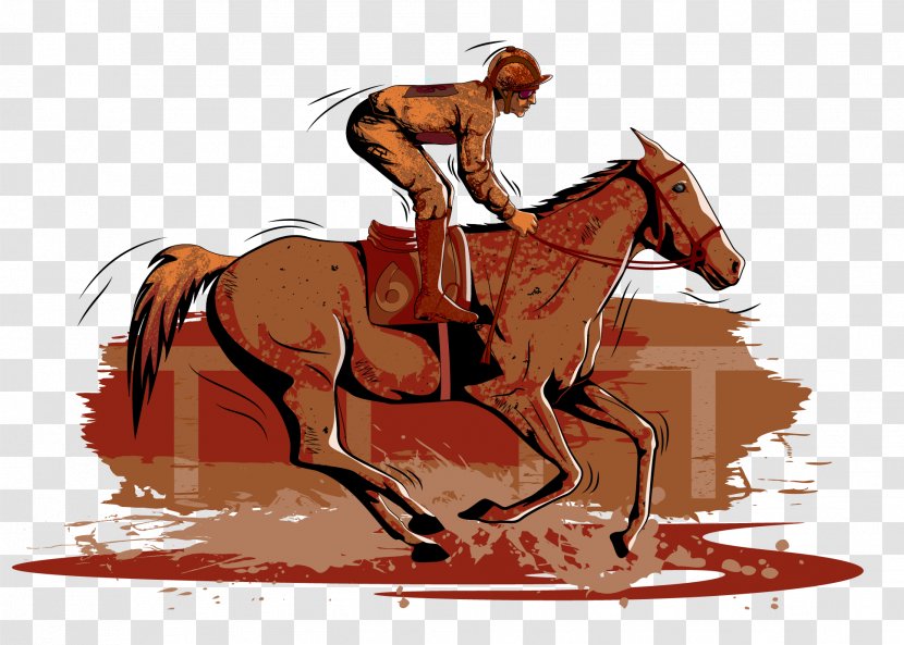 Download Clip Art - Horse Like Mammal - Rider Transparent PNG