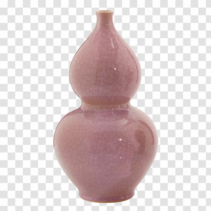 Ceramic Artifact Vase Purple Transparent PNG
