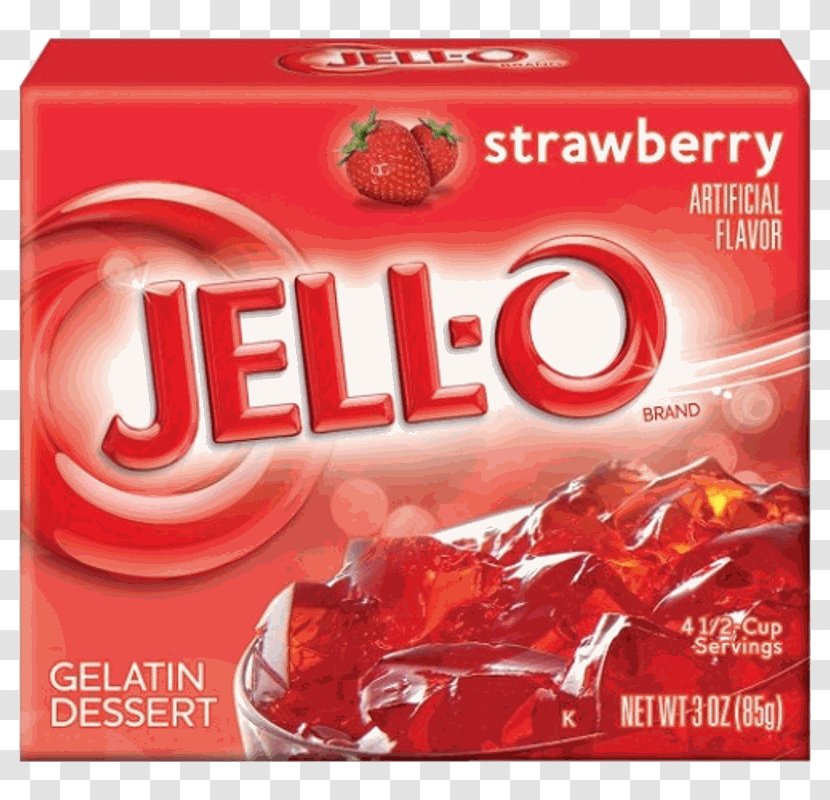 Gelatin Dessert Jell-O Cheesecake Strawberry - Jam Transparent PNG