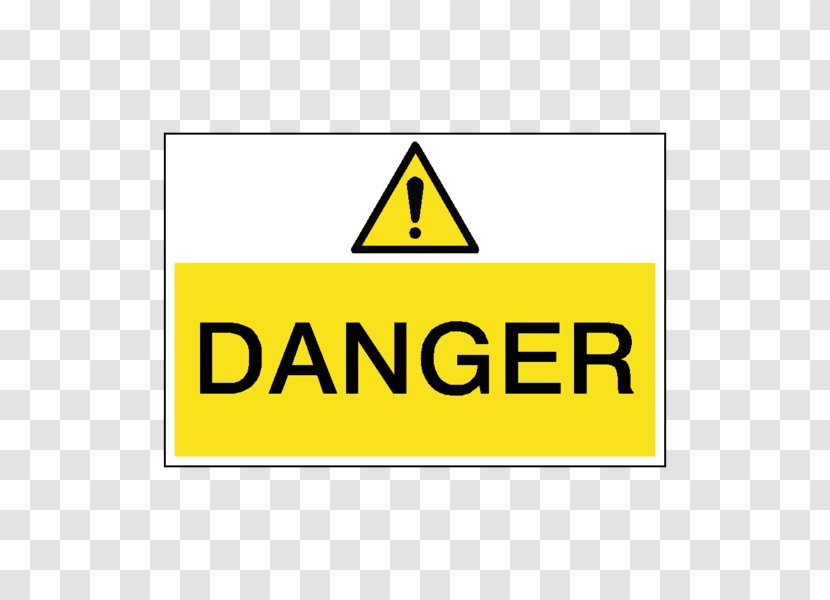 Warning Sign Hazard Symbol Label Construction Site Safety - Area Transparent PNG