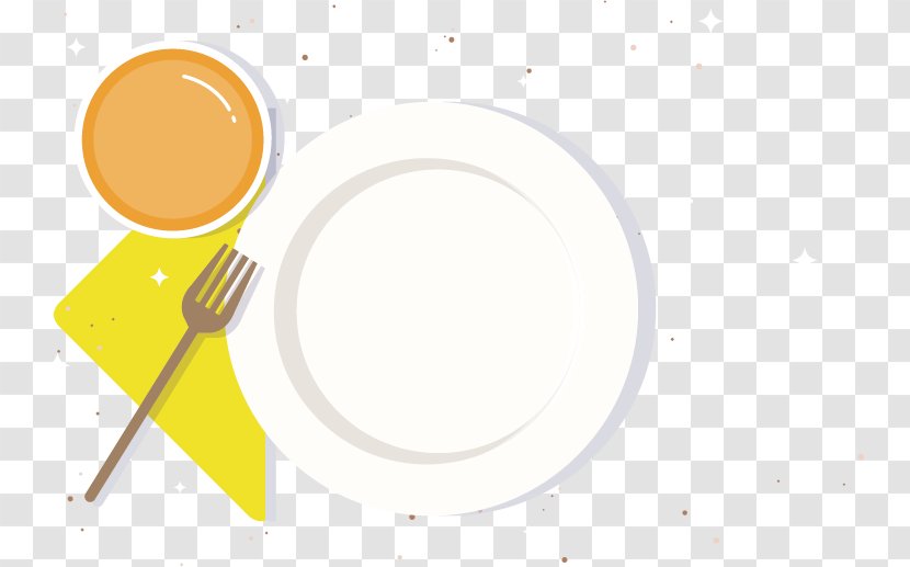 Fork Meal Icon - Tableware - Vector Circular Plate Knife And Transparent PNG