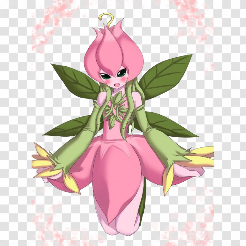 Digimon Fairy Flower Petal Cartoon - Silhouette - King Transparent PNG