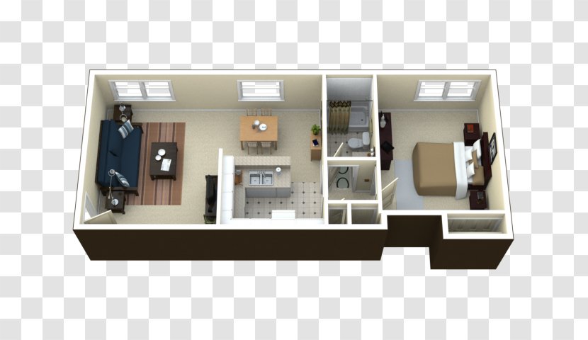 Arlington Townhomes & Apartments House Decoración De Apartamentos Bedroom - Furniture - Bed Plan Transparent PNG