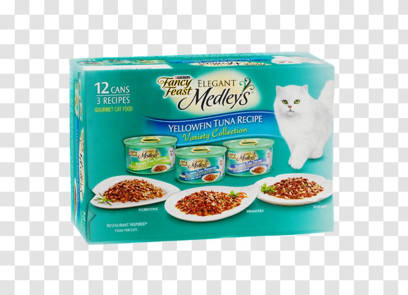 Fancy Feast Cat Food Vegetarian Cuisine Flavor - Snack - Ingredient Transparent PNG