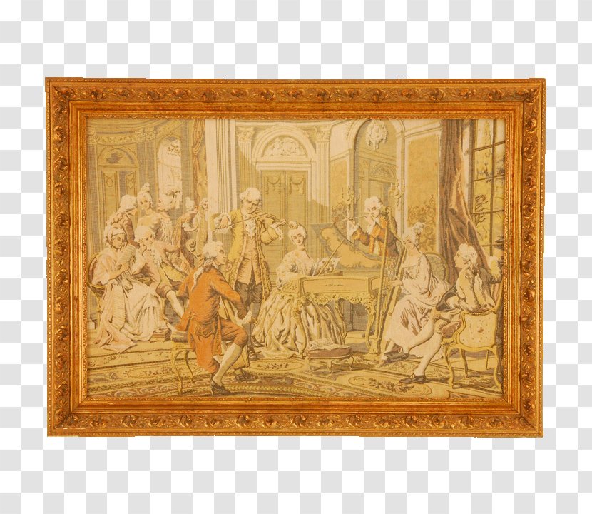 Tapestry Picture Frames Wood Carving Sculpture - Antique Transparent PNG