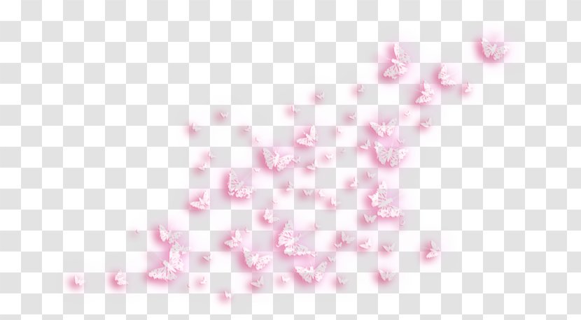 Desktop Wallpaper Ping PicsArt Photo Studio Butterflies And Moths - Cherry Blossom - Fons Transparent PNG