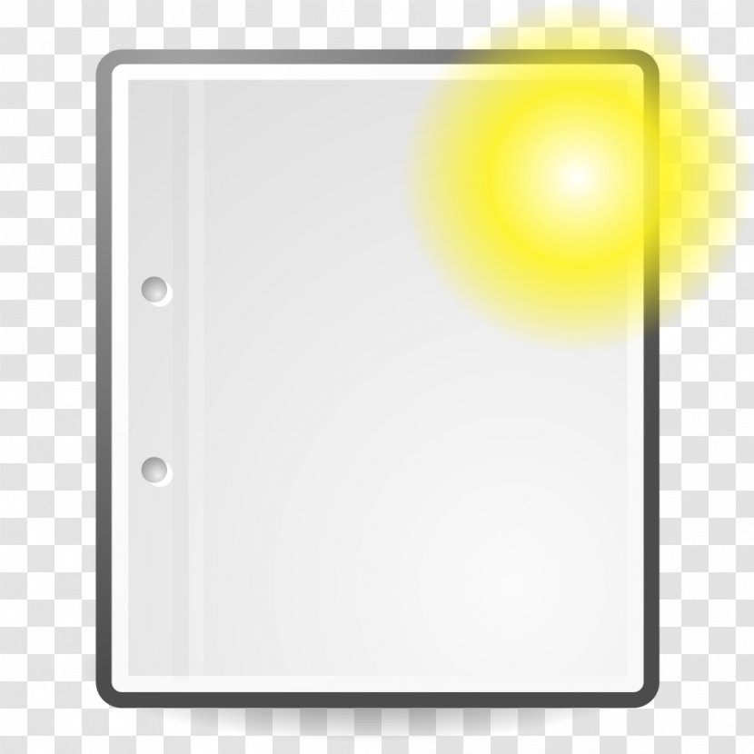 Rectangle - Yellow - Template Transparent PNG