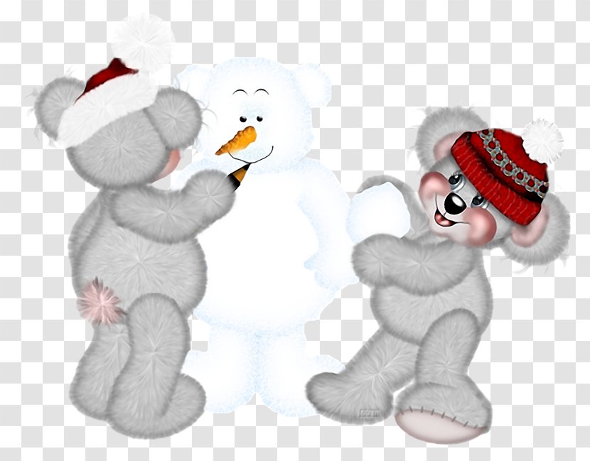 Mickey Mouse Christmas Clip Art - Silhouette - Snowman Transparent PNG