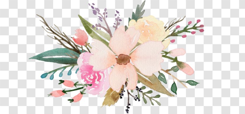 Watercolor Painting Drawing Flower Art Clip - Illustrator Transparent PNG
