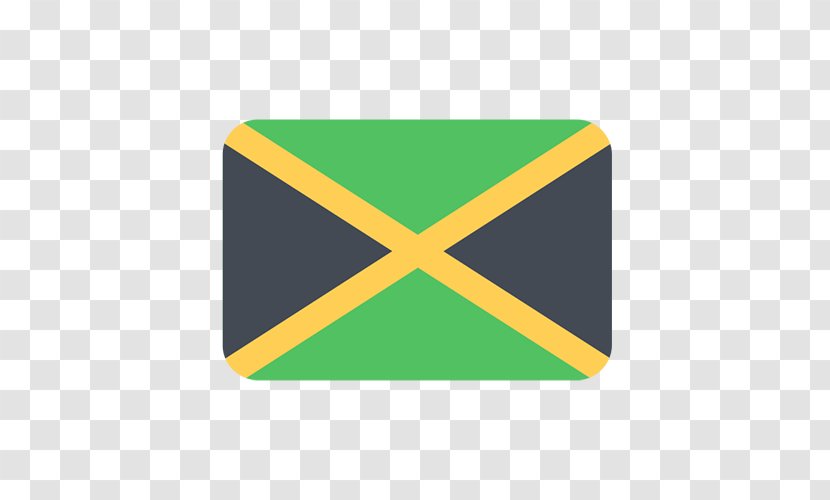 Flag Of Jamaica Rastafari - Silhouette - Symbol Transparent PNG