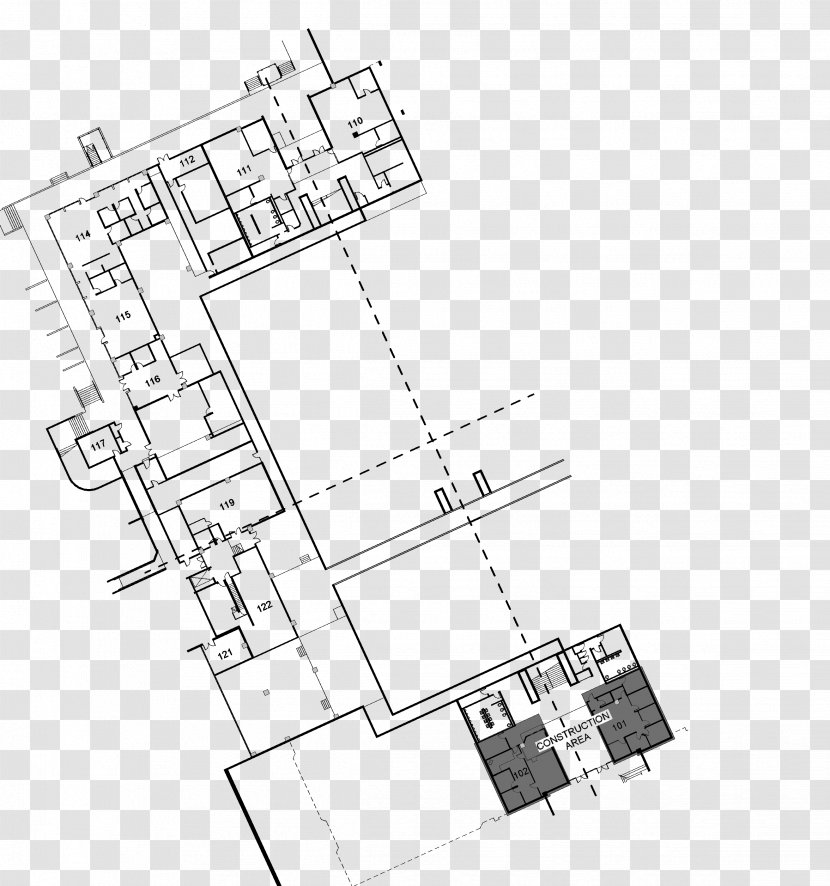 Floor Plan Pasadena City College Building Map - Watercolor - Design Transparent PNG