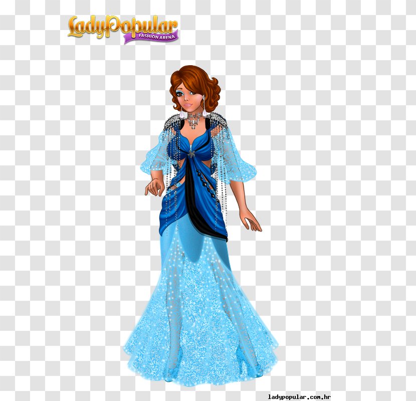 Lady Popular Woman Game Fashion Dress-up - Figurine Transparent PNG