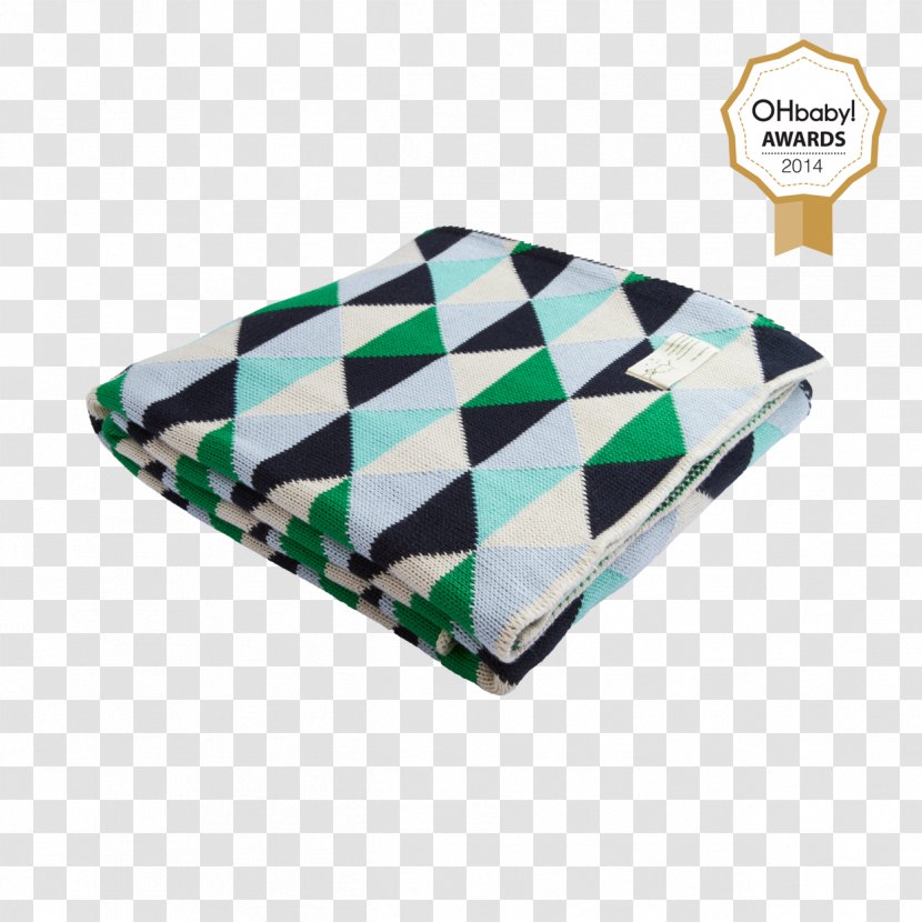 Green Textile - Baby Blanket Transparent PNG