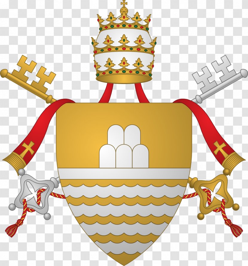 Coat Of Arms Papal Coats Pope Heraldry Crest Transparent PNG