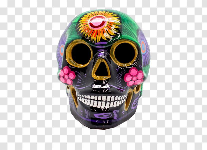 Skull Day Of The Dead Death Mexico Festival - Mexican Hand-painted Banner Image Download Transparent PNG