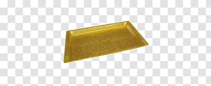 Rectangle Gold Tray Material Plastic - In Transparent PNG