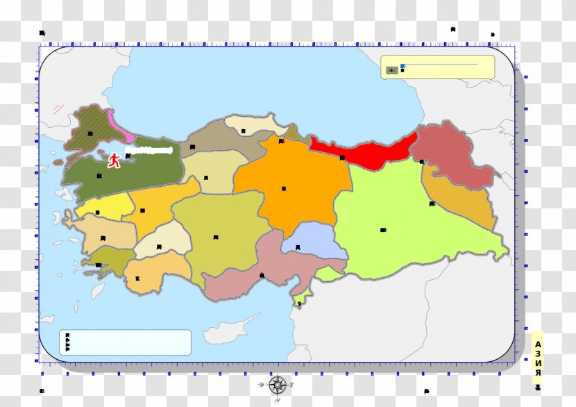 Empire Of Nicaea Eastern Roman Emperor Komnenos Михаил - Ecoregion - Turkey Map Transparent PNG