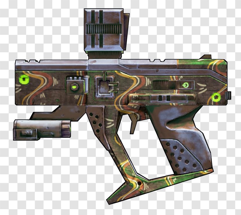 Borderlands: The Pre-Sequel Borderlands 2 Weapon Pistol - Silhouette - Wiki Transparent PNG