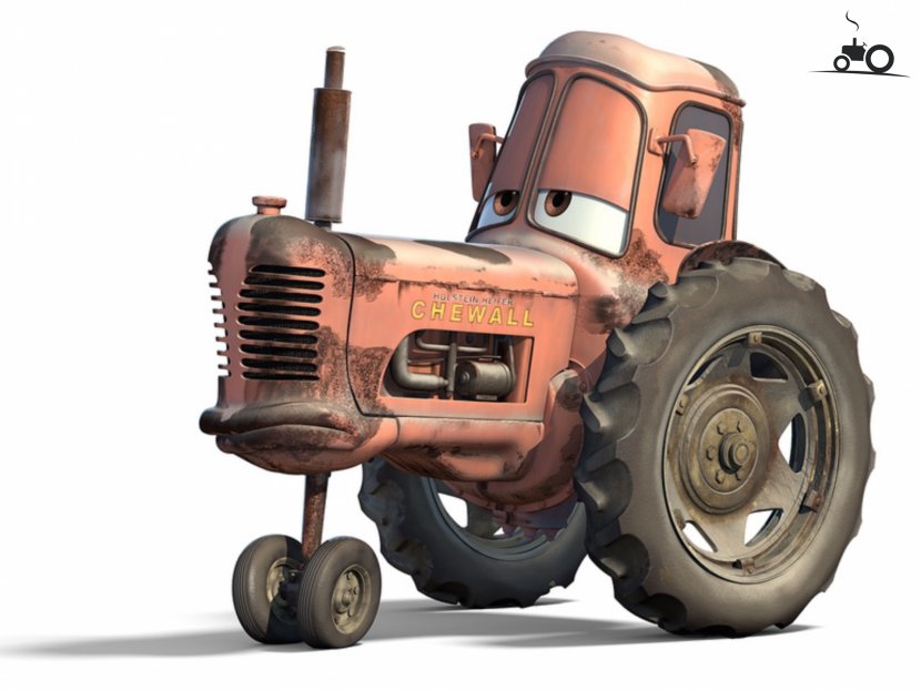 Cars Mater Lightning McQueen Cattle Tractor Transparent PNG