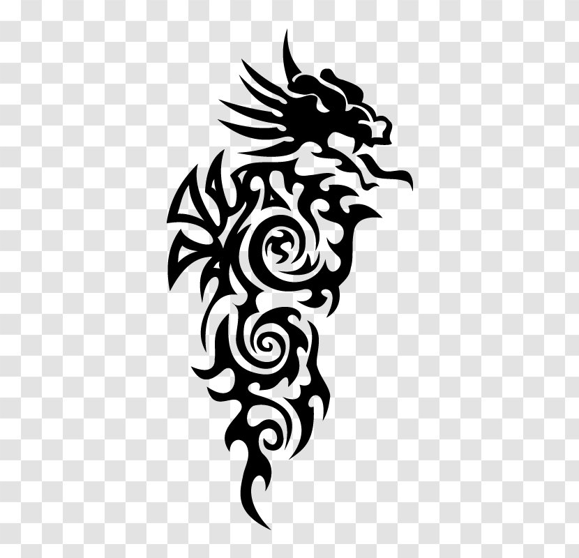 Tattoo Dragon Clip Art Transparent PNG