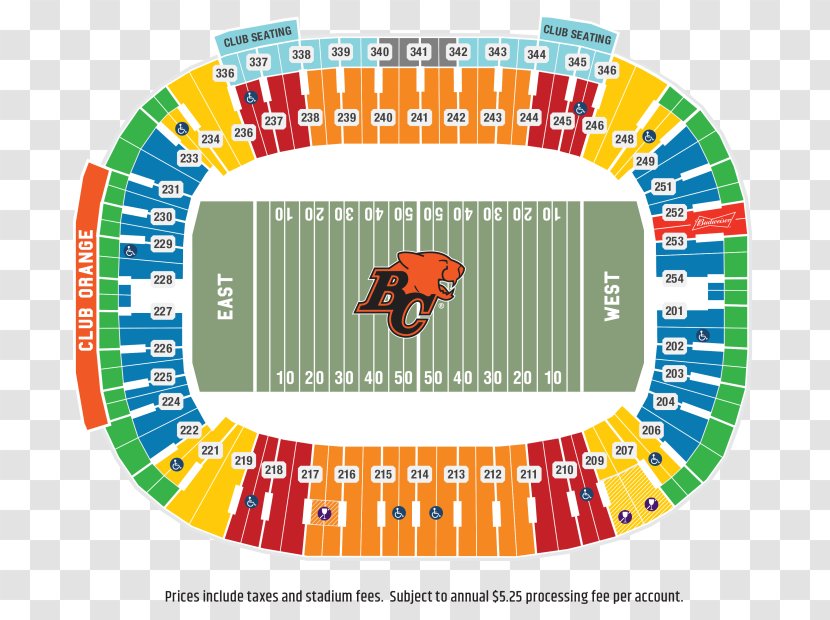 BC Place 2018 Lions Season Rally Bus To Stampeders @ Week 21 Argonauts 17 - Sports - American Football Transparent PNG