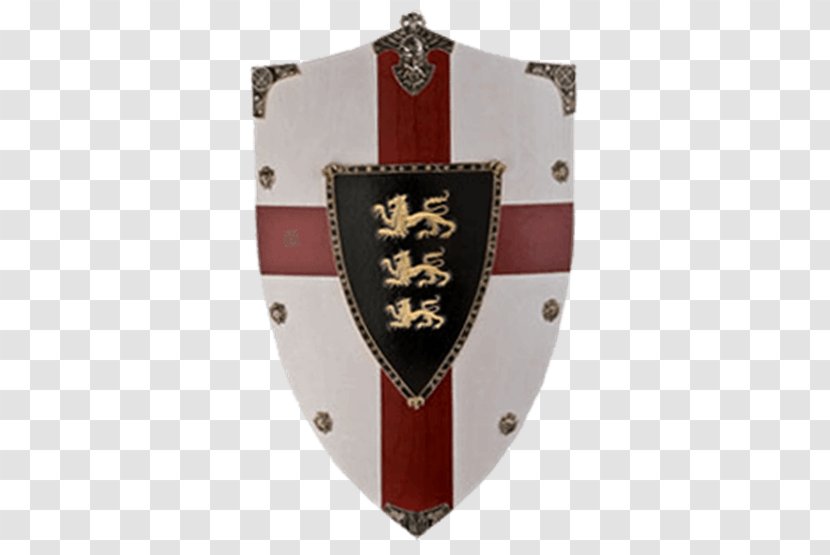 Heater Shield Monarch Of England House Plantagenet - Sword - Lion Transparent PNG