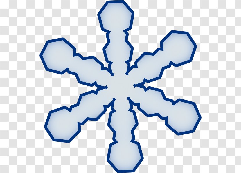 Snowflake Clip Art - Blue - Flakes Vector Transparent PNG
